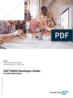 SAP HANA Developer Guide For SAP HANA Studio en