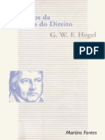 HEGEL, G.W.F. Princípios Da Filosofia Do Direito