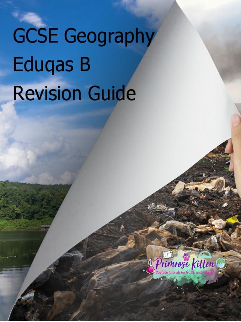 C Eduqas B GCSE Geography Revision Guide 2020 PDF River Test