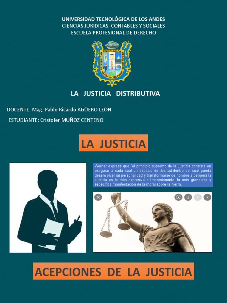 Justicia Distributiva: Conceptos Clave | PDF | Crimen y violencia ...