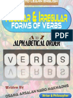 English Forms of Principal Verbs