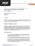 Download CakePHP tutorial no 2 from IBM by Gerhard Sletten SN5545 doc pdf