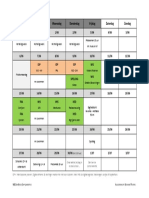 Planning Toetsen Juni 2022