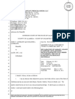 Gilson Declaration in Support - Lohmann - Plaintiffs Motion For Protective Order Regarding Pathology Testing and Genetic Testing