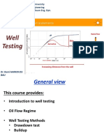 Introduction To Well Testing