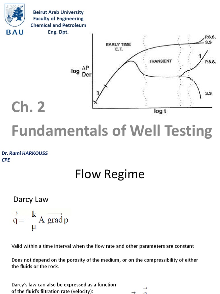 Oil Reservoir Flow Analysis Techniques | PDF | Permeability (Earth ...