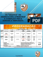 Desafios Preparação Física