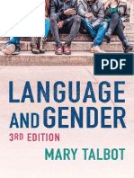 Language and Gender 3rd - Mary Talbot