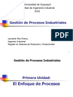 1 Curso Gestión de Procesos Industriales 2016