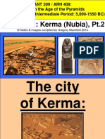 Anth 309 PPT Lecture 32 Kingdom of Kerma