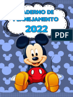 Planner Mickey 2022