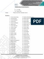Notulensi Rapat Evaluasi Kesantrian Semester 1