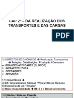 Aula 02 - CAP 2º - REALIZAÇÃO DOS TRANSPORTES E DAS CARGAS