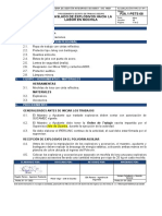 P2A.1-PETS-08 Traslado de Explosivos Hacia La Labor en Mochila v10 (16.10.2021)