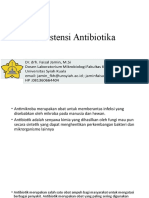 Resistensi Antibiotika - 2021