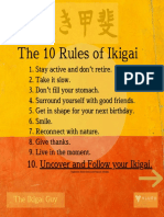 Ikigai Rule 10-Uncover and Follow Your Ikigai