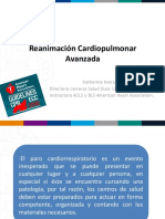 RCP Avanzada: Monitoreo, drogas y desfibrilación