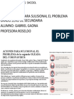 Aciones para Sulusional El Problema de La Segunda Oleada Del Coronavirus