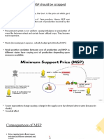 MSP Should Be Scrapped: MSP-What, Why and How ?