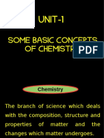 Basic Concepts of Chemistry