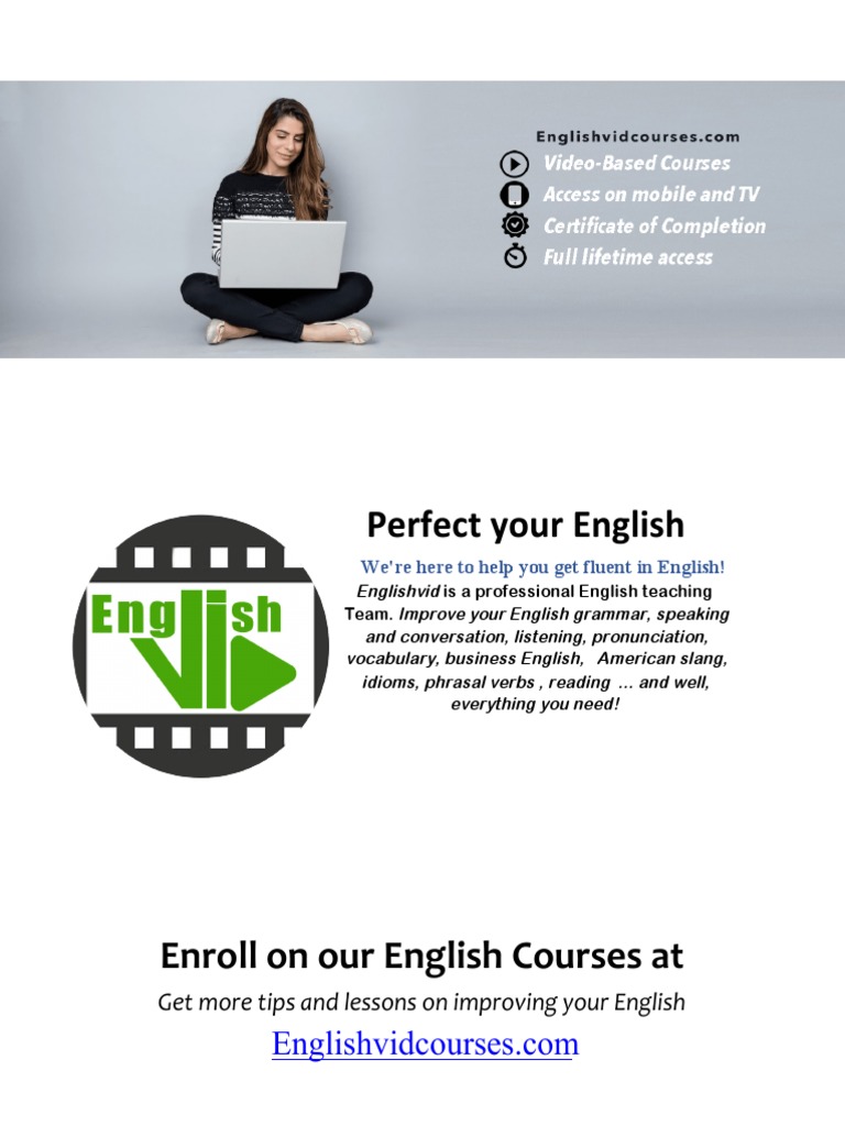 1.1 How To Improve Spoken English Transcript | PDF | English Language ...
