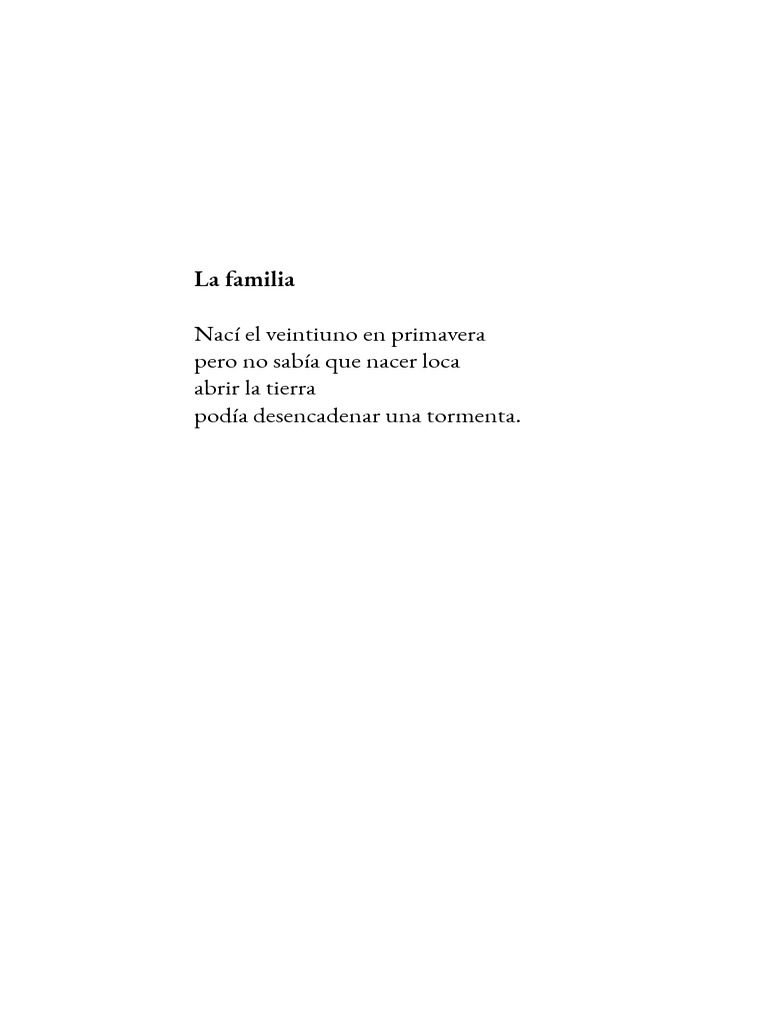 Reflexiones sobre la familia y la locura | PDF | Amor | Alma