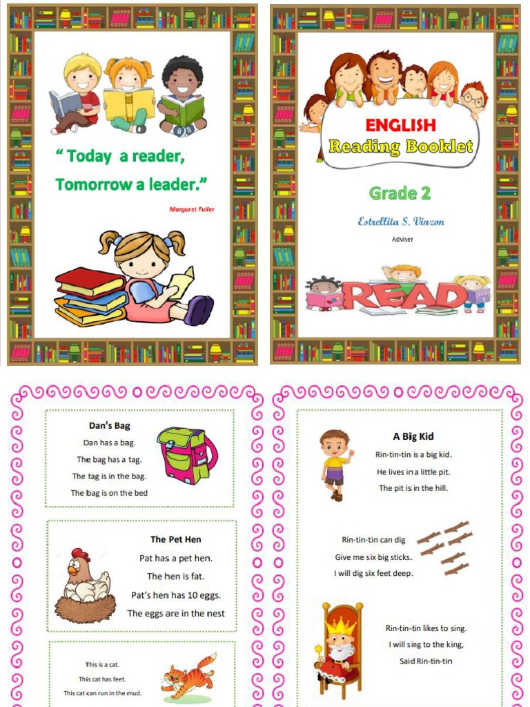 English Reading Booklet | PDF