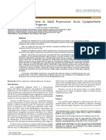 Blood: BAALC Gene Expression in Adult B-Precursor Acute Lymphoblastic Leukemia: Impact On Prognosis