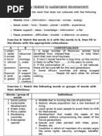 Download Vocabulary Related to Susutainable Development by Salah Ouali SN55453920 doc pdf
