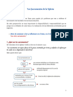 Tema 1 Los Sacramentos de La Iglesia - Documentos de Google