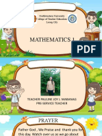 Mathematics - Demo Teaching (Autosaved)