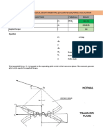 Helical Gear Tangential Force Calculation