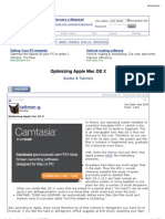 Optimizing Apple Mac OS X - Guides & Tutorials