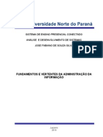 Sistema de Ensino Presencial Conectado Análise E Desenvolvimento de Sistemas Jose Fabiano de Souza Silva