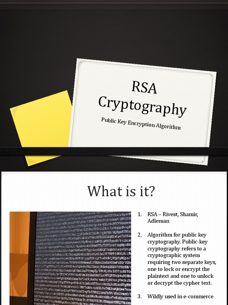 RSA Public Key Encryption Guide | PDF | Cryptography | Key (Cryptography)