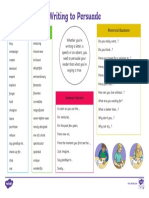 Writing To Persuade: Rhetorical Questions Imperative Verbs Persuasive Word Choices