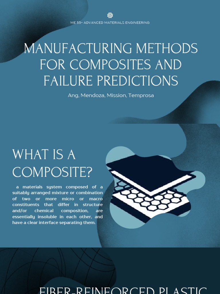 Composite Manufacturing Methods Guide | PDF | Fracture | Composite Material