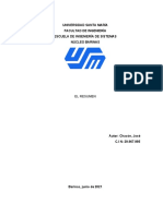 Jose Chacon Ci 29967995 Ingenieria de Sistemas Semestre I Investigacion Del Resumen Lenguaje y Comunicacion