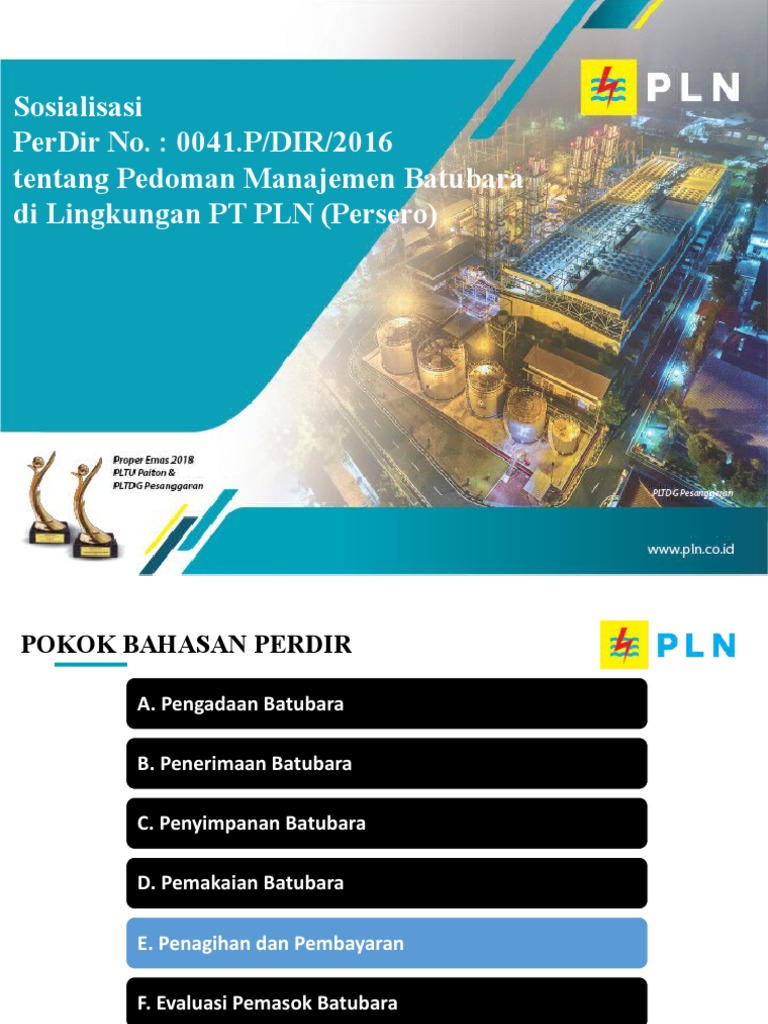 Implementasi Aplikasi BBO di PLN | PDF