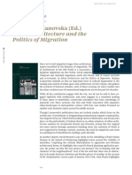 Mirjana Lozanovska (Ed.) : Ethno-Architecture and The Politics of Migration