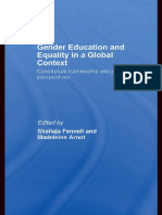 Shailaja Fennell - Gender Education and Equality in A Global Context - Conceptual Frameworks and Policy Perspectives-Routledge (2008)
