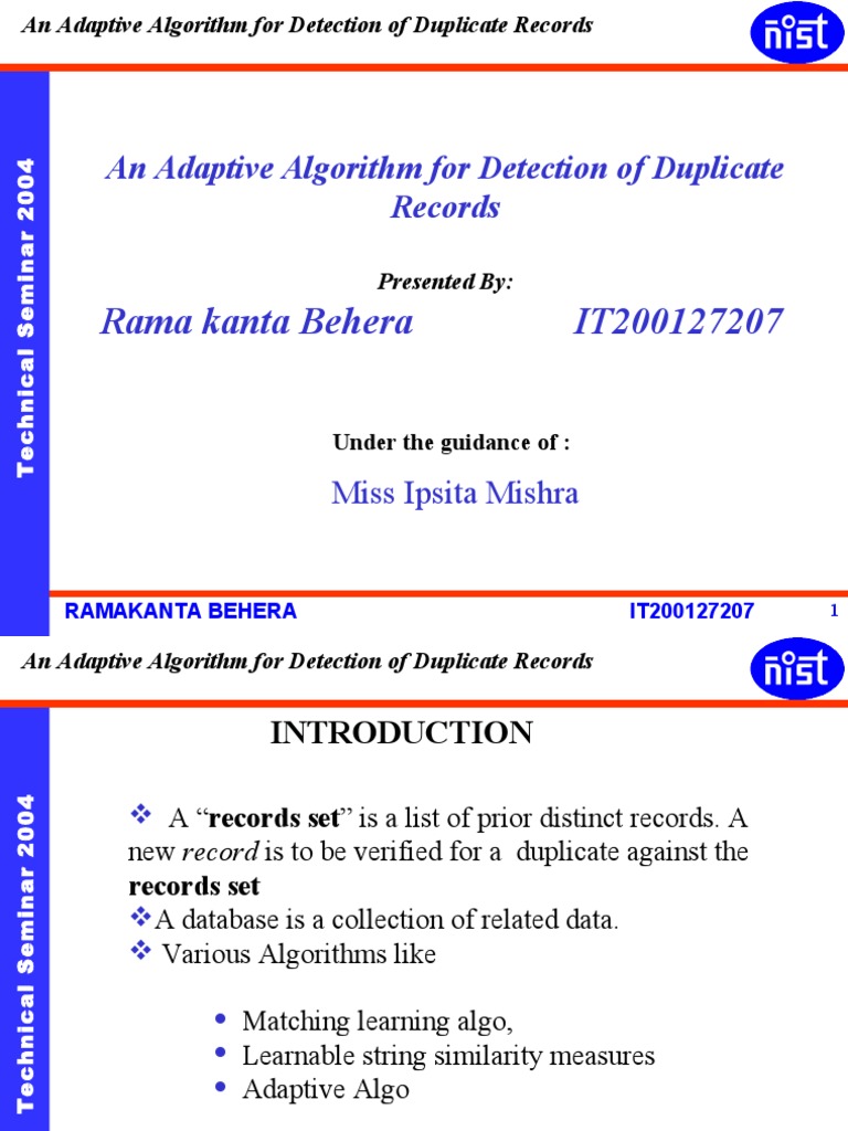 An Adaptive Algorithm For Detection | PDF | Algorithms | Prime Number