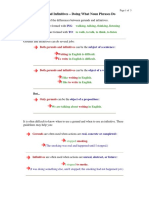 06 Nov 20 Gerunds and Infinitives