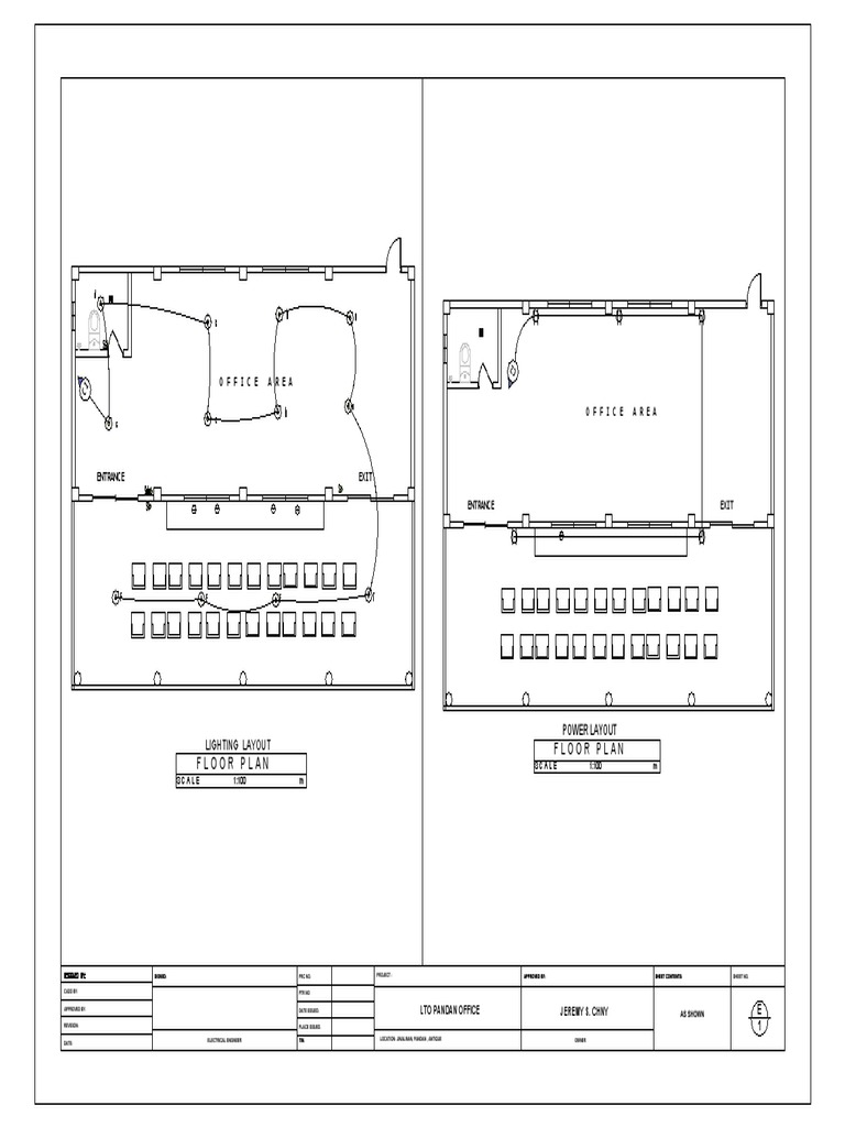 Floor Plan Floor Plan: Office Area Office Area | PDF