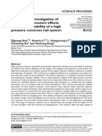Experiment Investigation of Injection Parameters Effects On Injection Stability of A High Pressure Common Rail System