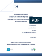 2019-Documento de Trabajo - Malestar Subjetivo