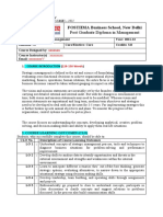 (R) Course Outline - Strategic Management - JB