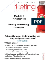 (Chapter 15) Pricing and Pricing Strategies