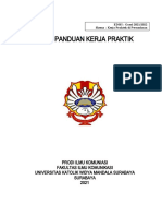 BUKU PANDUAN KERJA PRAKTIK SKEMA PERUSAHAAN - Semester Gasal 2021 - 2022