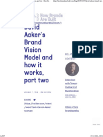 David Aakers Framework